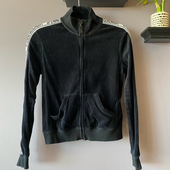 Opening Ceremony Velour Track Zipup - Picture 2 of 6